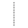 PartyDeco sp. z o.o. Guirlande Sort med Flagermus - Oppyntning