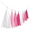 Reithmüller Europe GmbH Guirlande Tassel Lyserød DIY - Oppyntning
