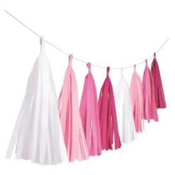 Reithmüller Europe GmbH Guirlande Tassel Lyserød DIY - Oppyntning