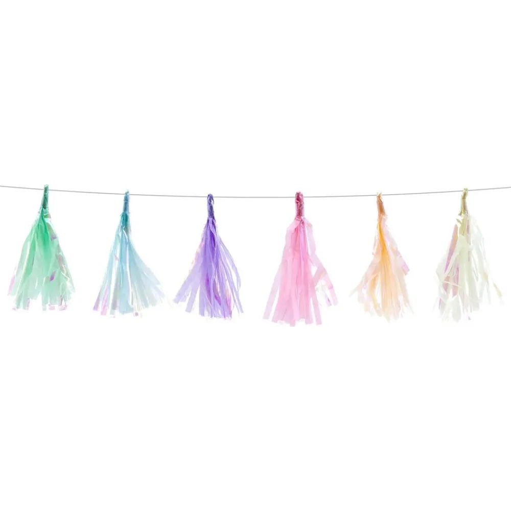 PartyDeco sp. z o.o. Guirlande Tofsar Pastel - Oppyntning