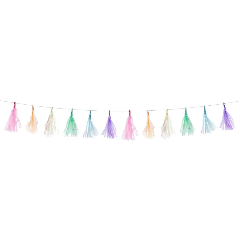 PartyDeco sp. z o.o. Guirlande Tofsar Pastel - Oppyntning