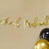 CG Global Products Ltd Guirlande Umrah Mubarak Guld - Oppyntning