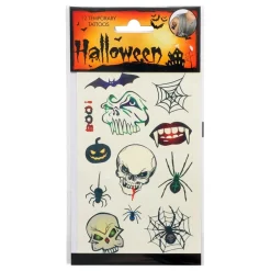 Clearance Hisab/Joker Company AB Halloween-tatoveringer