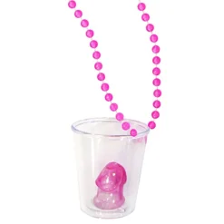 Online Widmann S.r.l. Halskæde med Shotglas Lyserød Penis