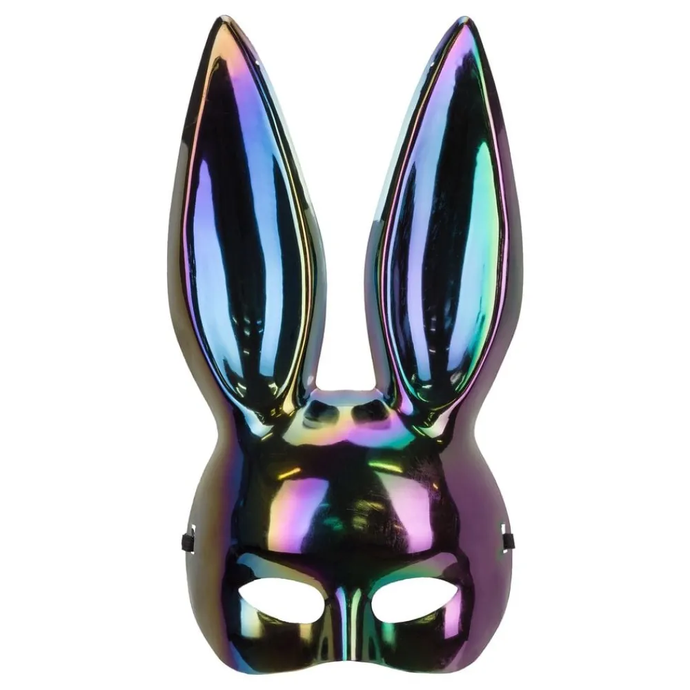 PartyDeco sp. z o.o. Halvmaske Kanin Iriserende - Tøj|Kostumetema