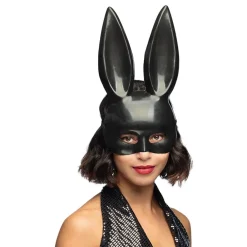 Boland Party Partners B.V. Halvmaske Kanin Sort - Kostumetema|Masker