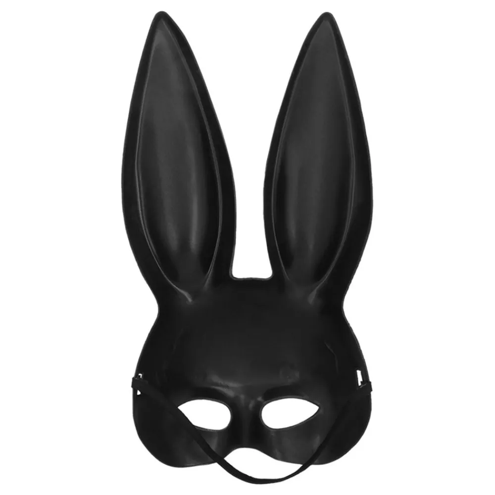 Boland Party Partners B.V. Halvmaske Kanin Sort - Kostumetema|Masker