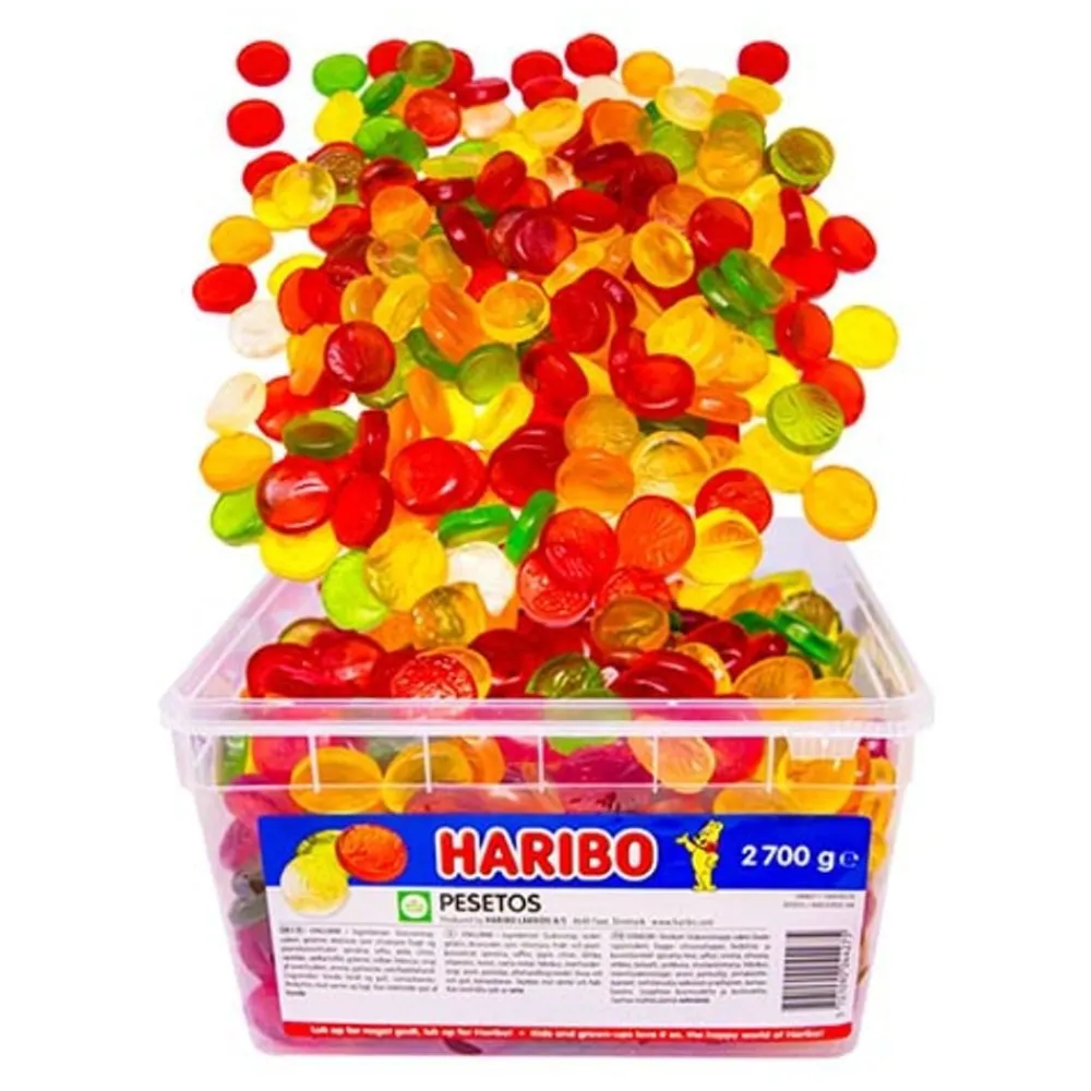 ERT Godis AB Haribo Pesetos Økonomipakke - Slik
