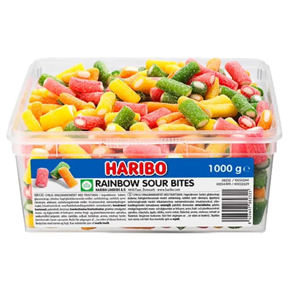 Online ERT Godis AB Haribo Rainbow Sour Bites Økonomipakke