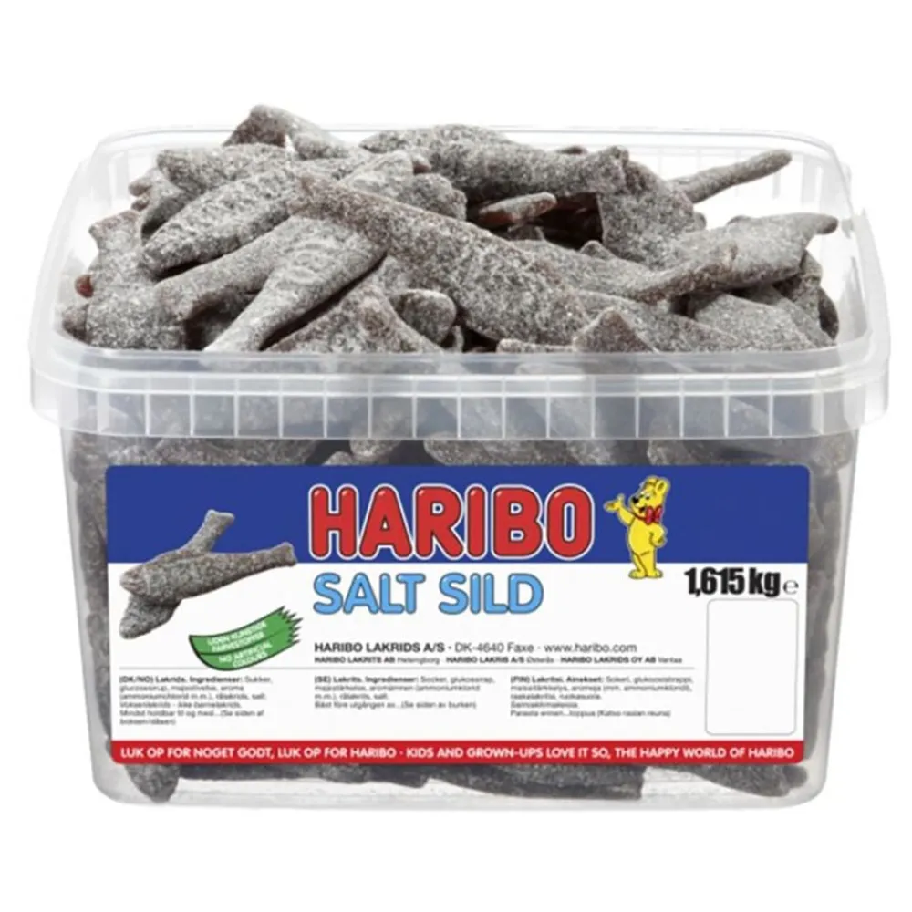 Discount ERT Godis AB Haribo Salte Sild Økonomipakke