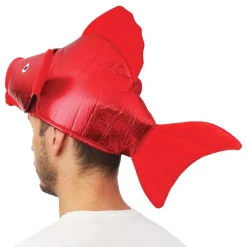 Ptit Clown Hat Fisk Rød - Kostumetema|Hatte