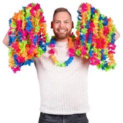 Partyking AB Hawaii-kranse Økonomipakke - Tilbehør|Kostumetema
