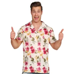 Discount Fiestas Guirca, S.L Hawaii Skjorte Blomster