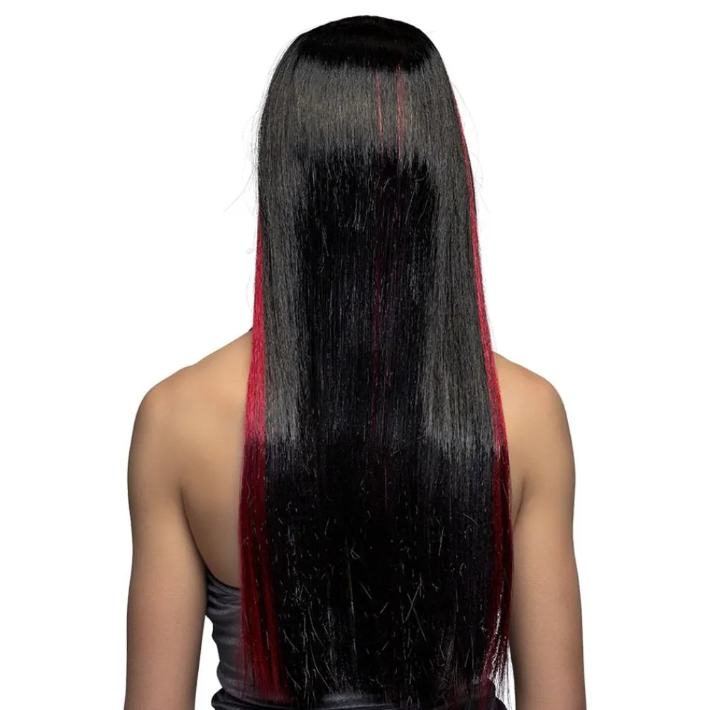 New Boland Party Partners B.V. Heks Sort/Rød Paryk