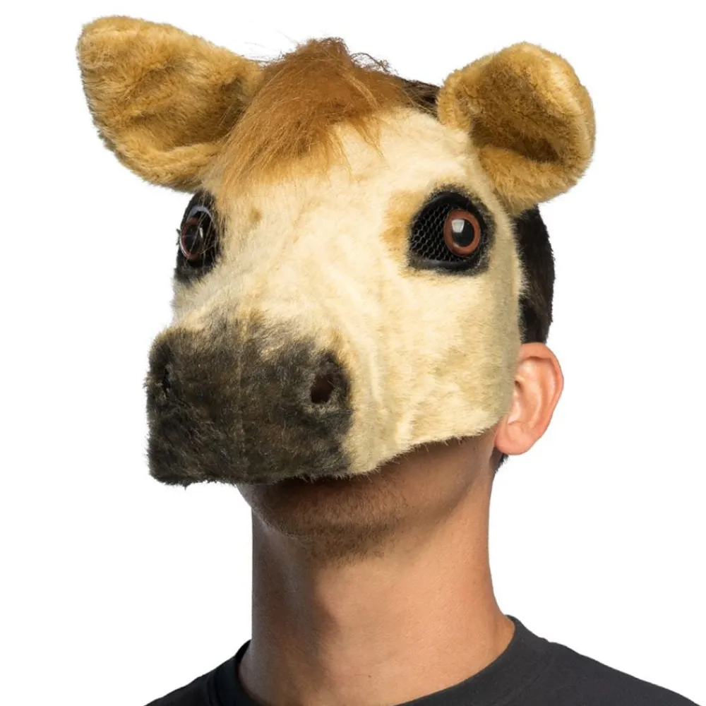 Boland Party Partners B.V. Hest Halvmaske - Kostumetema|Masker