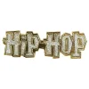 Fiestas Guirca, S.L Hip Hop Ring Guld - Tilbehør|Kostumetema
