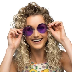 Boland Party Partners B.V. Hippiebriller Store Lilla - Tilbehør|Accessories