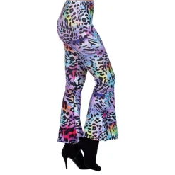 Sale Wilbers Karnaval B.V. Hippie Bukser Leopard Flerfarvede