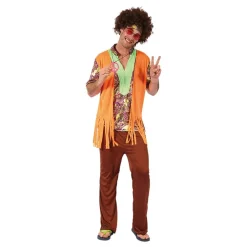 Hisab/Joker Company AB Hippie med Vest Kostume - Udklædningskostumer|Kostumetema