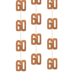 Unique UK Inc t/as Unique Party Hængende Dekorationer 60 Rosaguld - Oppyntning