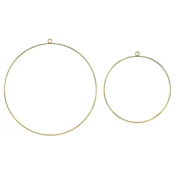 PartyDeco sp. z o.o. Hængende Dekoration Ringe Guld