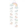 Folat B.V. Hængende Dekoration Unicorns & Rainbows - Oppyntning