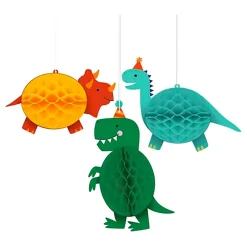 Reithmüller Europe GmbH Honeycomb Dinosaurer - Oppyntning