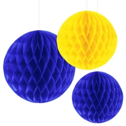 Design House 95 AB Honeycombs Blå/Gul - Oppyntning