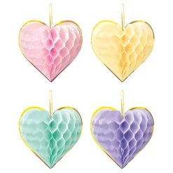 Outlet Globos Europe B.V. Honeycombs Hjerter Watercolor Hængende