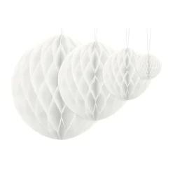 New PartyDeco sp. z o.o. Honeycombs Hvid Hængende Dekoration