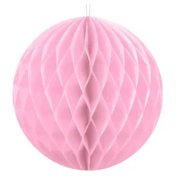 Clearance PartyDeco sp. z o.o. Honeycombs lyserød hængende dekoration
