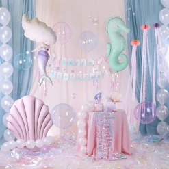 Best PartyDeco sp. z o.o. Honeycombs med Streamers Vandmænd