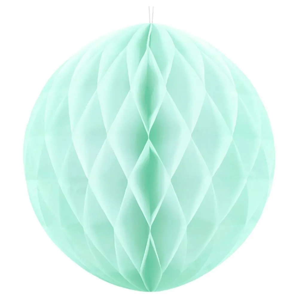 PartyDeco sp. z o.o. Honeycombs Mintgrøn Hængende Dekoration - Oppyntning
