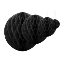 Online PartyDeco sp. z o.o. Honeycombs Sort Hængende Dekoration