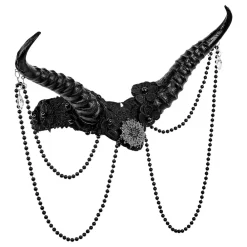 Clearance Widmann S.r.l. Horn med strass sort