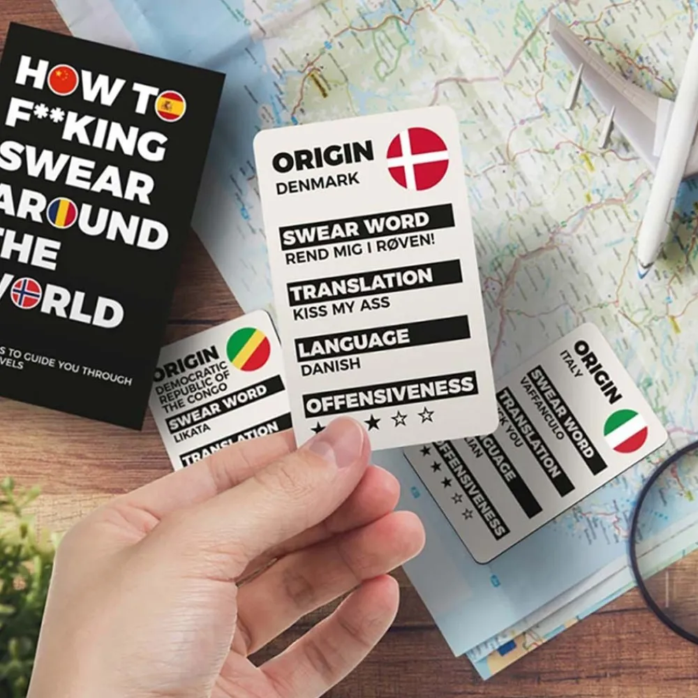 Ohlsson & Lohaven AB How To F**king Swear – Selskabsspil - Spil & Leg
