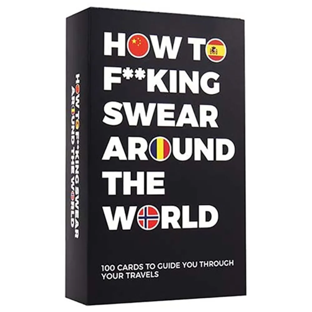 Ohlsson & Lohaven AB How To F**king Swear – Selskabsspil - Spil & Leg