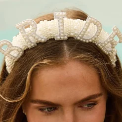 Clearance CG Global Products Ltd Hårbøjle Bride med Perler