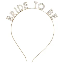 CG Global Products Ltd Hårbøjle Bride to Be i Metal - Hatte