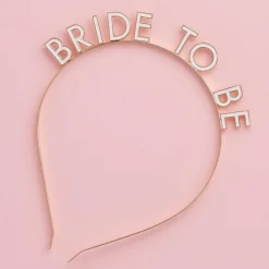 CG Global Products Ltd Hårbøjle Bride to Be i Metal - Hatte