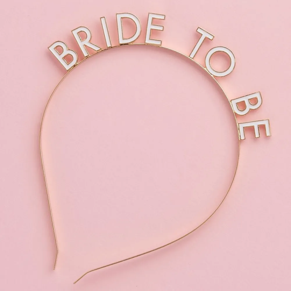 CG Global Products Ltd Hårbøjle Bride to Be i Metal - Hatte