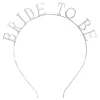 CG Global Products Ltd Hårbøjle Bride To Be Sølv - Hatte