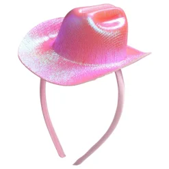 New Hisab/Joker Company AB Hårbøjle Cowboyhat Lyserød
