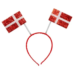 Best Hisab/Joker Company AB Hårbøjle Glitrende Danske Flag