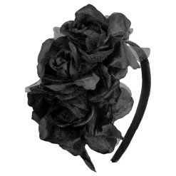 Discount Widmann S.r.l. Hårbøjle med Sorte Blomster