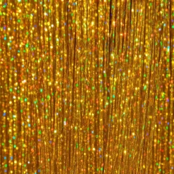 Fiestas Guirca, S.L Hårforlængelse Glitter Guld - Parykker