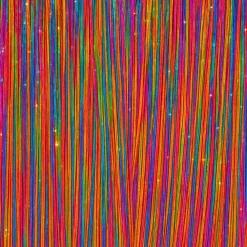 Fiestas Guirca, S.L Hårforlængelse Glitter Multi - Parykker