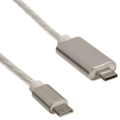 Out of the blue KG Hurtigopladningskabel med LED USB-C