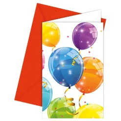 Globos Europe B.V. Indbydelser Balloner - Hilsningskort