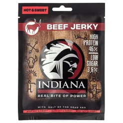 US2U AB Indiana Beef Jerky Hot and Sweet - Slik|Kolonial